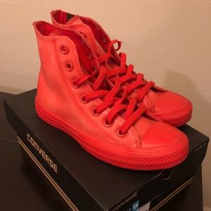 Red Signal Chucks Womans Size 6